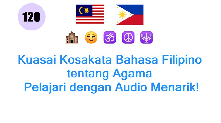 Kuasai Kosakata Bahasa Filipino tentang Agama: Pelajari dengan Audio Menarik!